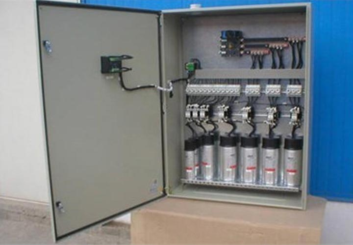 Capacitor banks and power factor correction panels manufactured by Ocean Wind Switchgear in Muscat, Oman